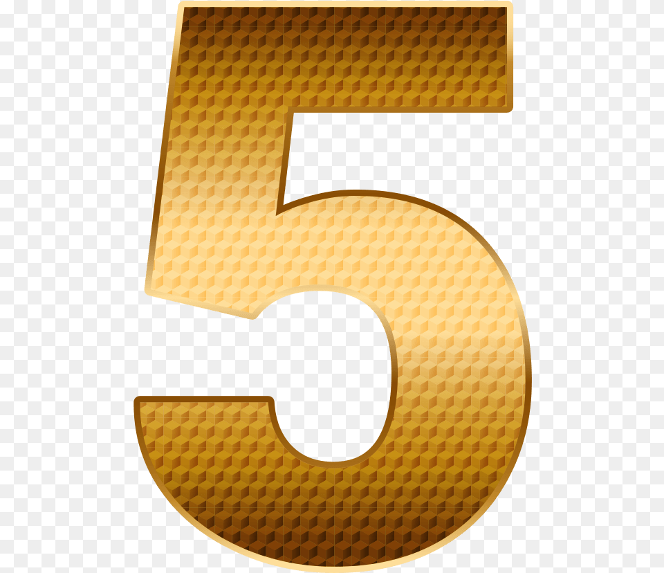 Number 5 Gold Download Searchpngcom Number, Symbol, Text, Smoke Pipe Free Transparent Png