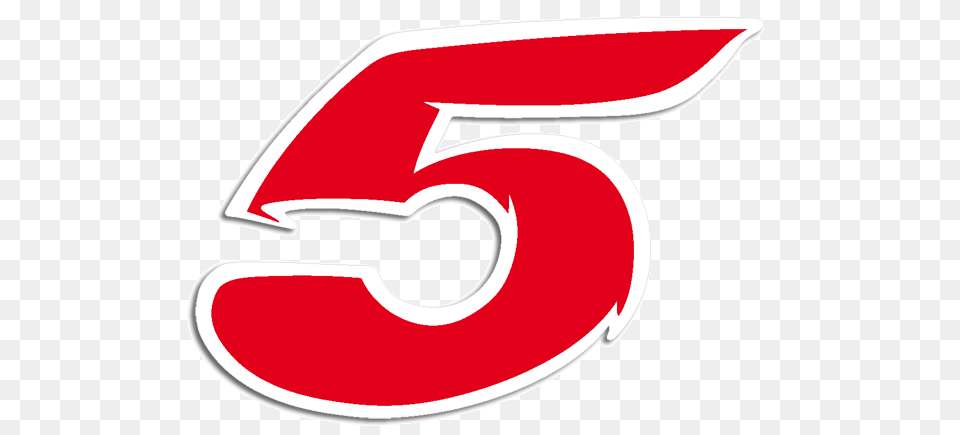 Number 5 Transparent Numero 5 Cars Full Size Numeros 4 En Cars, Symbol, Text Free Png Download