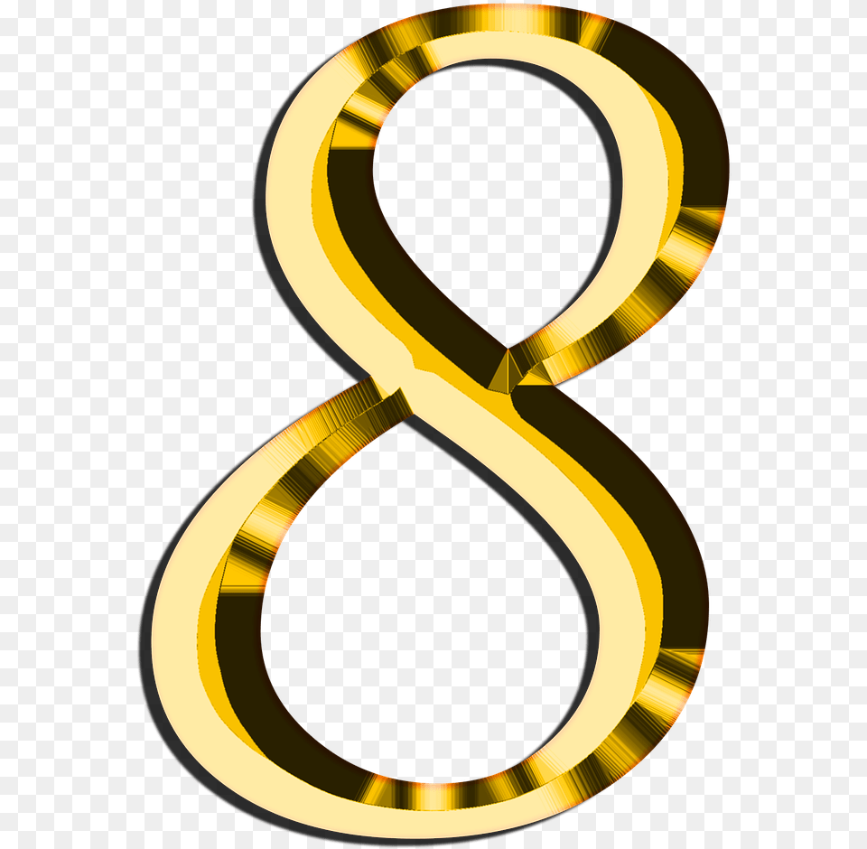 Number 6 Clipart Golden Golden Number, Alphabet, Ampersand, Symbol, Text Png Image