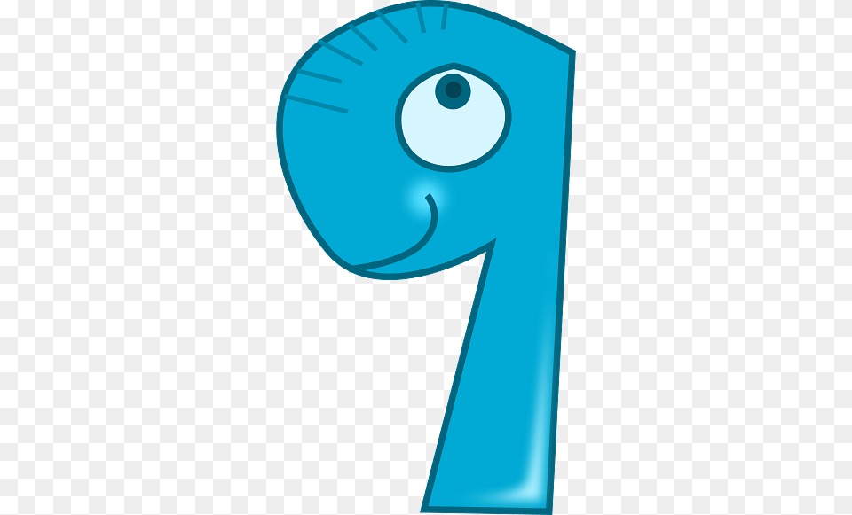 Number 9 Animal, Symbol, Text, Disk Png Image