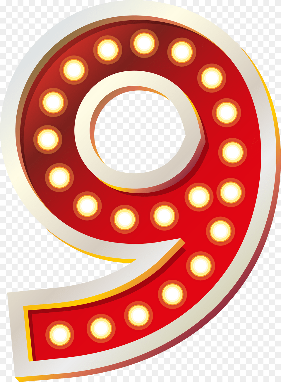 Number 9 Clipart, Symbol, Text, Disk Free Png