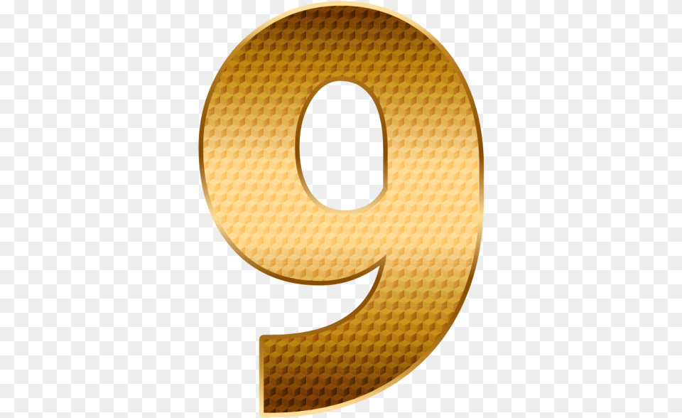 Number 9 Gold Image Download Circle, Symbol, Text, Disk Free Png