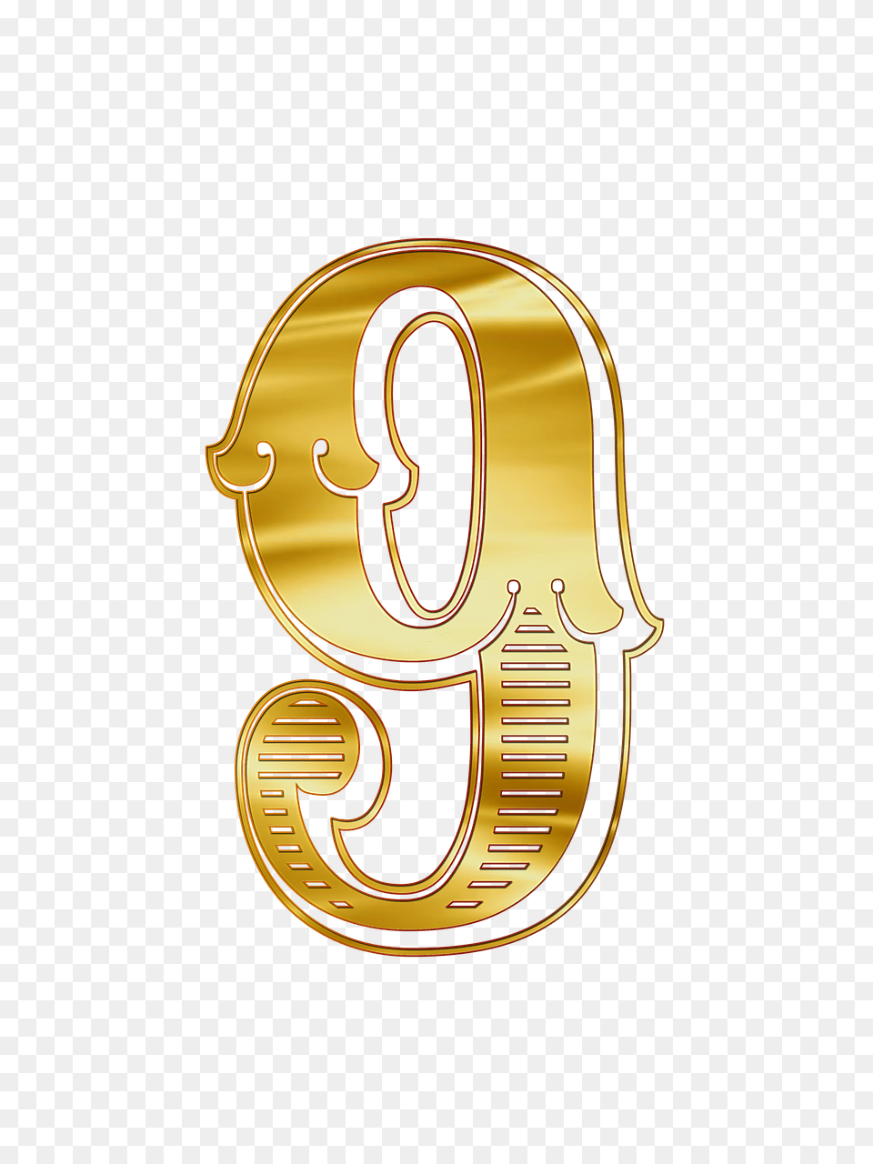 Number 9 Guilded, Symbol, Text, Smoke Pipe Png