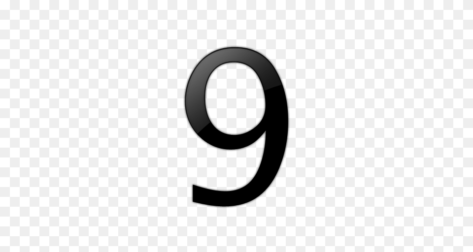 Number 9 Icon, Text Png Image