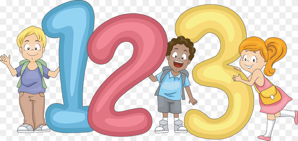 Number Clipart For Kid 123 Clipart, Baby, Person, Book, Publication Free Png