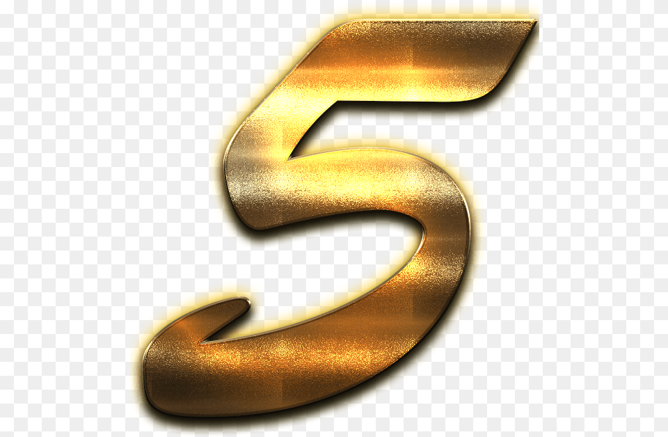 Number Golden, Symbol, Text Free Png