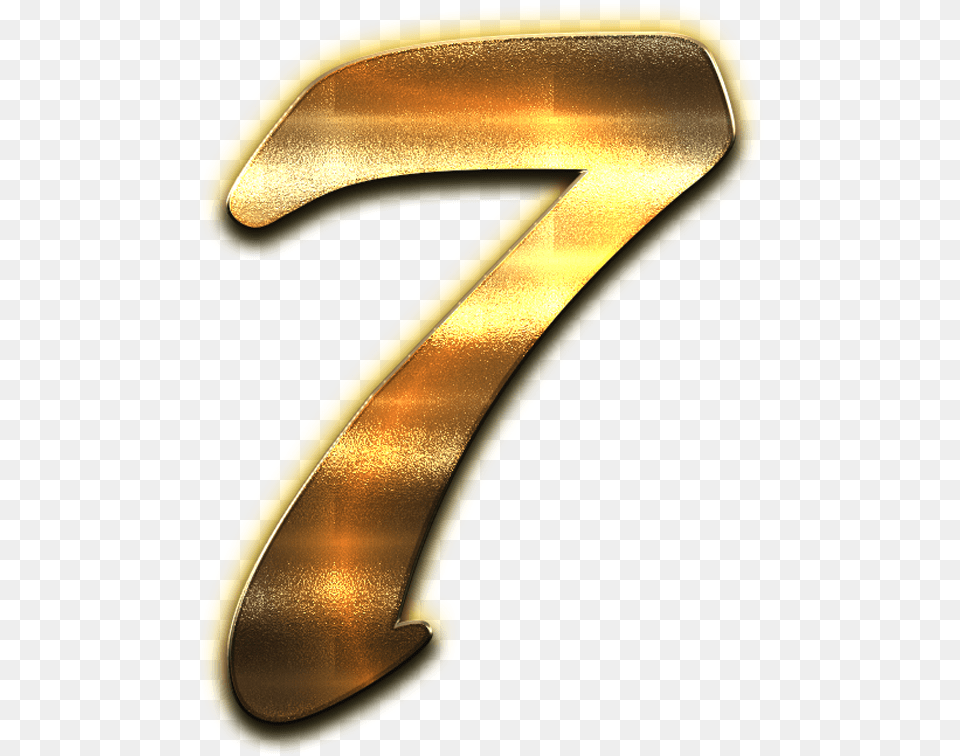 Number Golden, Symbol, Text Free Png