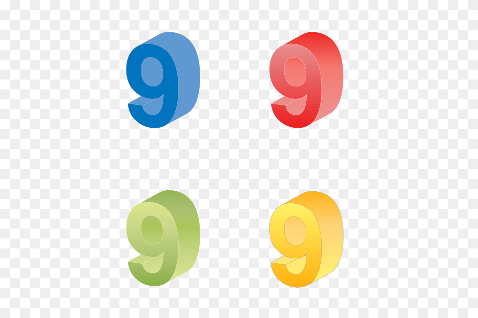 Number Number Three Dimensional Character Blue, Text, Food, Sweets Png Image