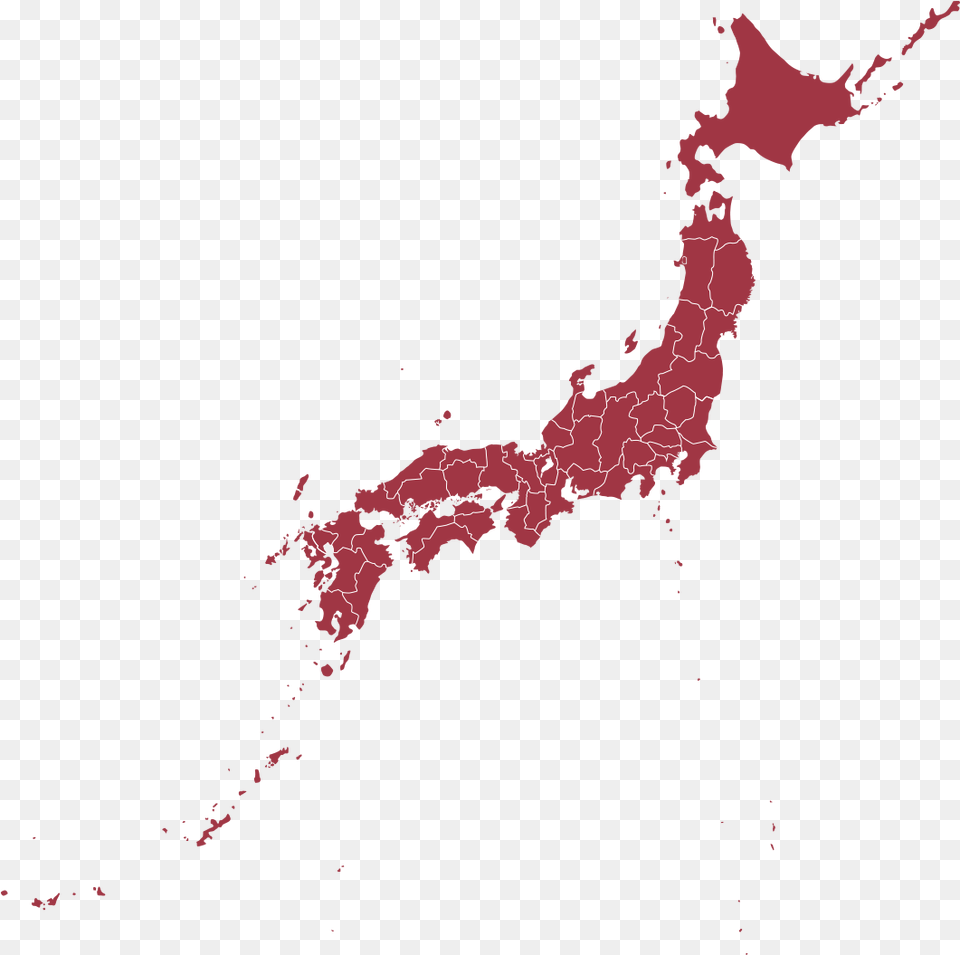 Number Of Prefectures47 Japan Map Vector, Chart, Plot, Person, Outdoors Free Png