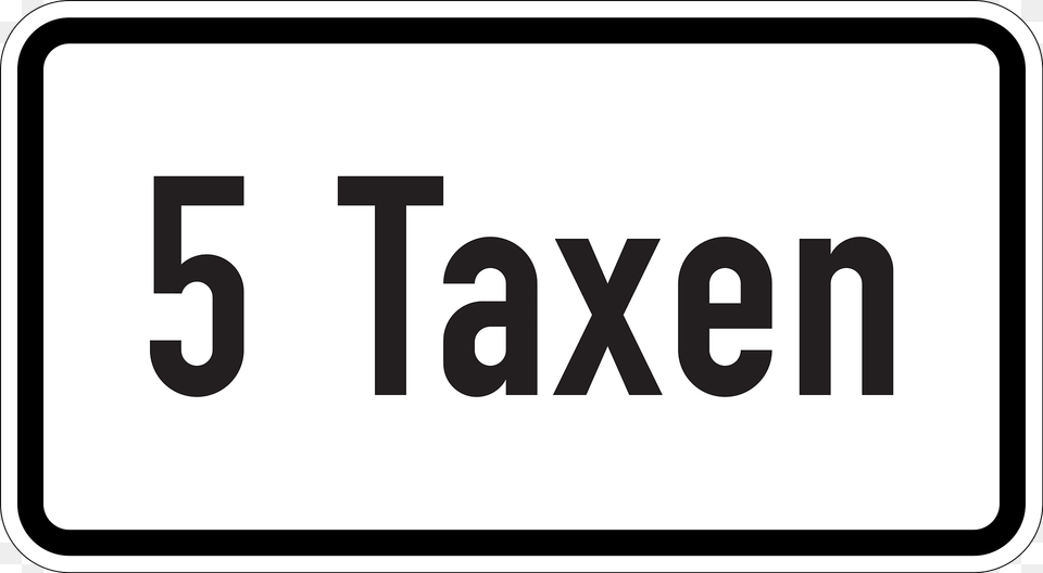 Number Of Taxis Clipart, Symbol, Text, Sign Free Transparent Png