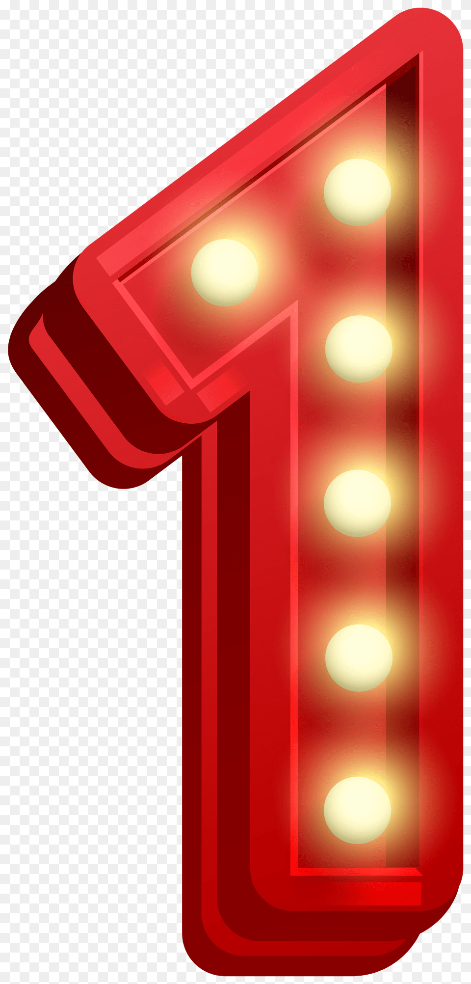 Number One Glowing Clip Art, Lighting, Electronics, Dynamite, Weapon Png Image