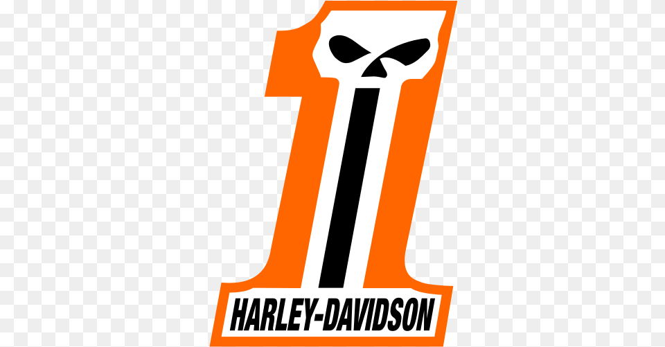 Number One Harley Logo To Pin Harley Decals, Advertisement, Text, Dynamite, Weapon Free Png Download