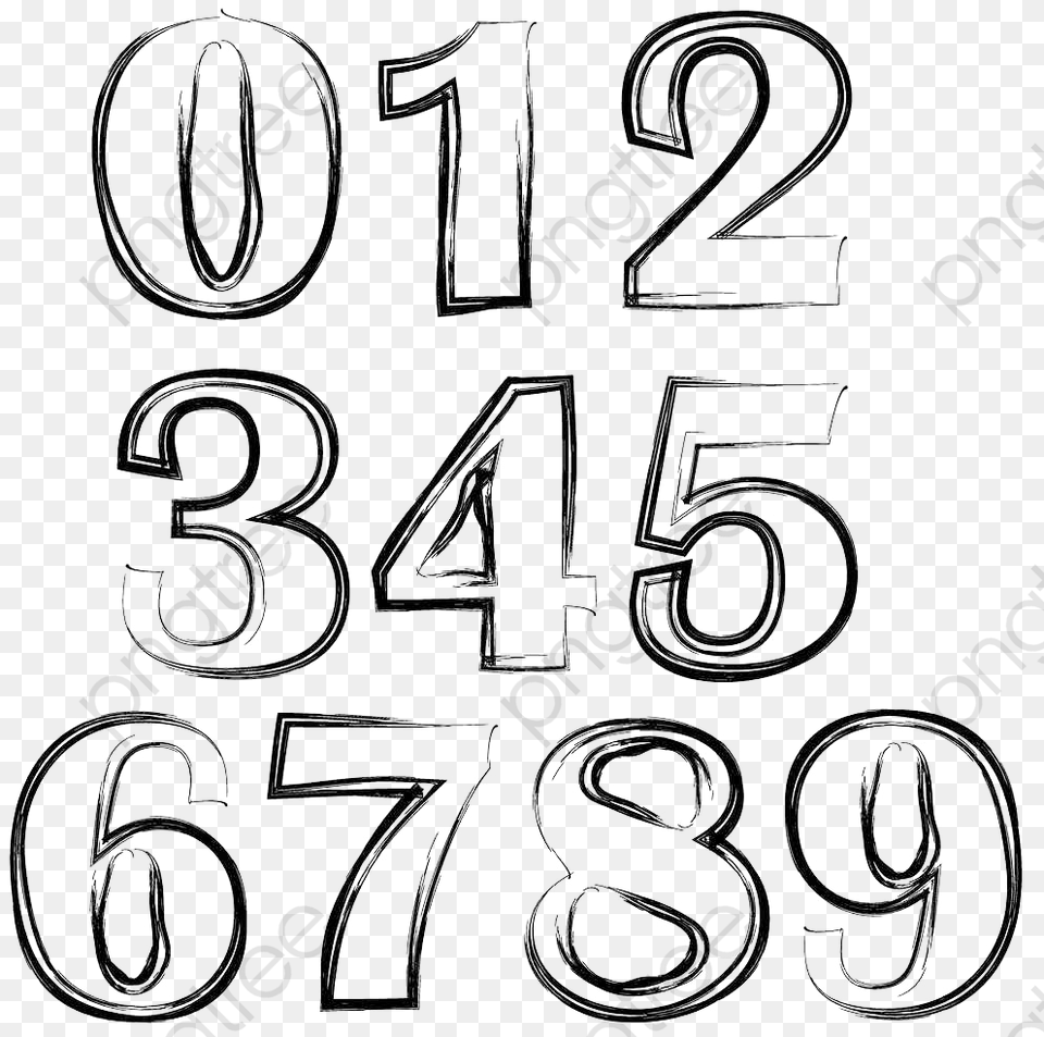 Number Transparent, Text, Symbol Free Png