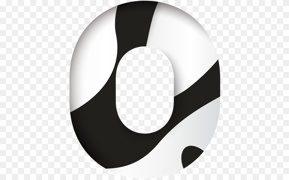 Number Zero Black White Clip Art, Ball, Football, Soccer, Soccer Ball Png