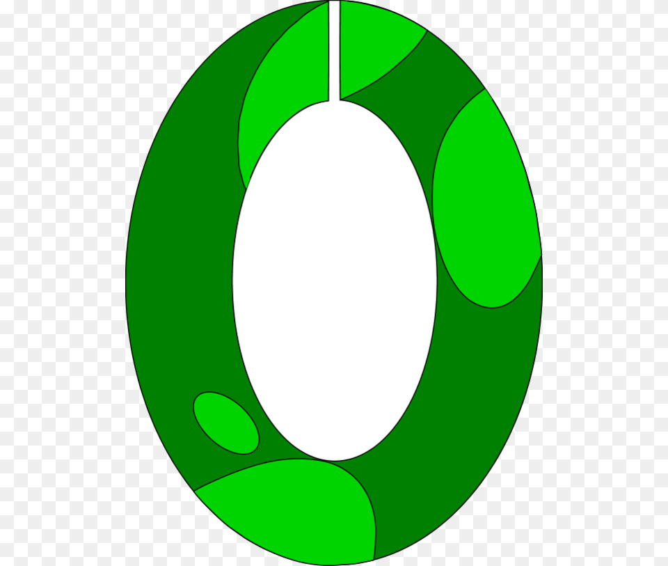 Number Zero Number 0 Green, Water, Disk Png Image