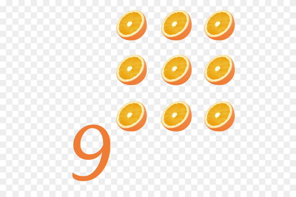 Numbers Alphabets Vector Clip Art One Two Image, Citrus Fruit, Food, Fruit, Orange Png