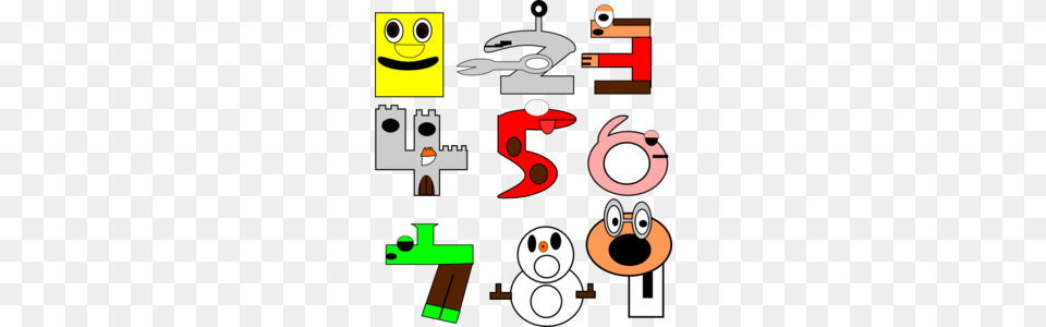 Numbers Clipart, Text Free Png