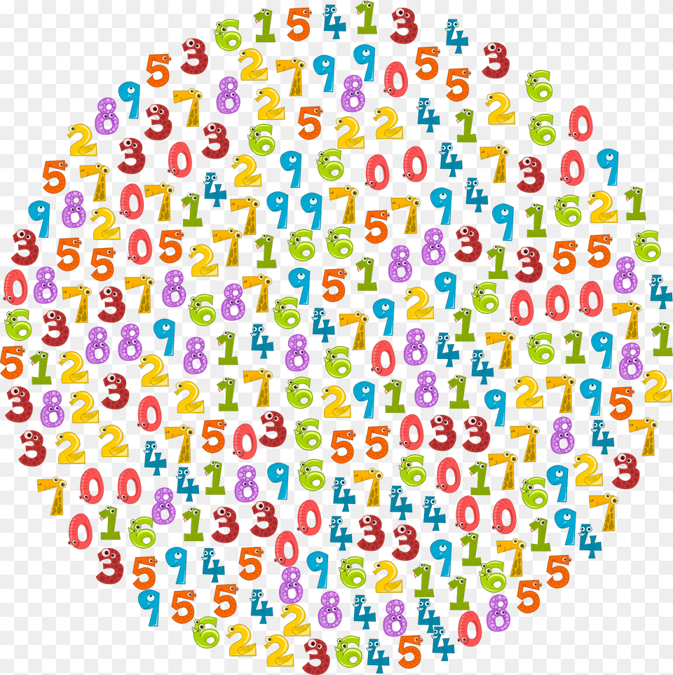 Numbers Clipart, Text, Pattern, Number, Symbol Free Png Download