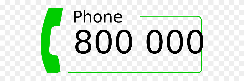 Numbers Clipart Telephone, License Plate, Transportation, Vehicle, Number Png Image