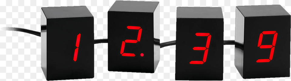 Numbers Led Clock 0 Clock, Computer Hardware, Electronics, Hardware, Monitor Free Png