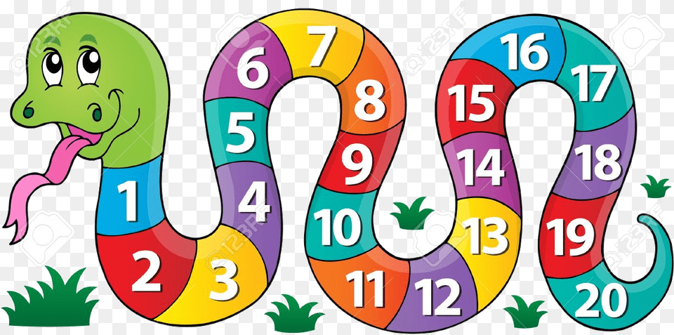 Numbers Snake With Theme Imag Clipart Transparent Numbers Snake, Number, Symbol, Text, Baby Png Image