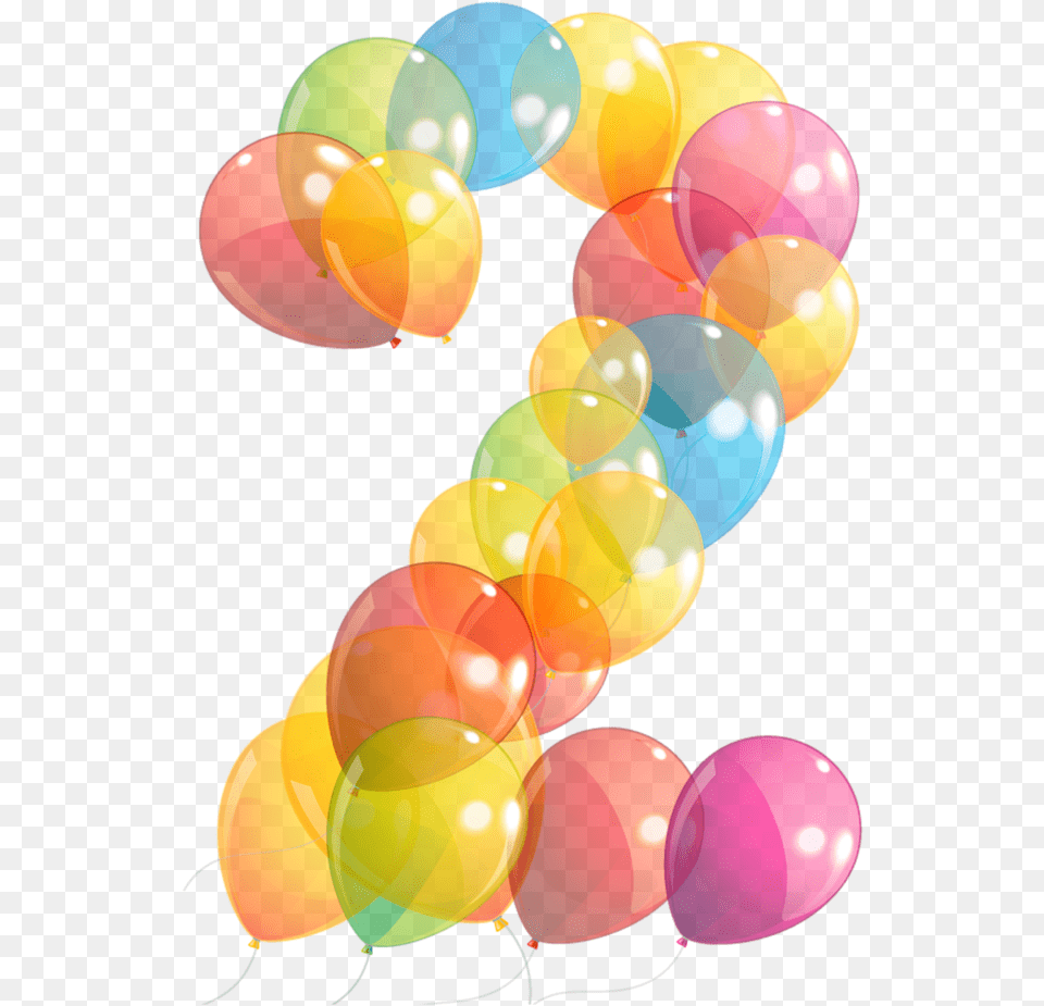 Numbers Transparent Birthday Balloon Png Image