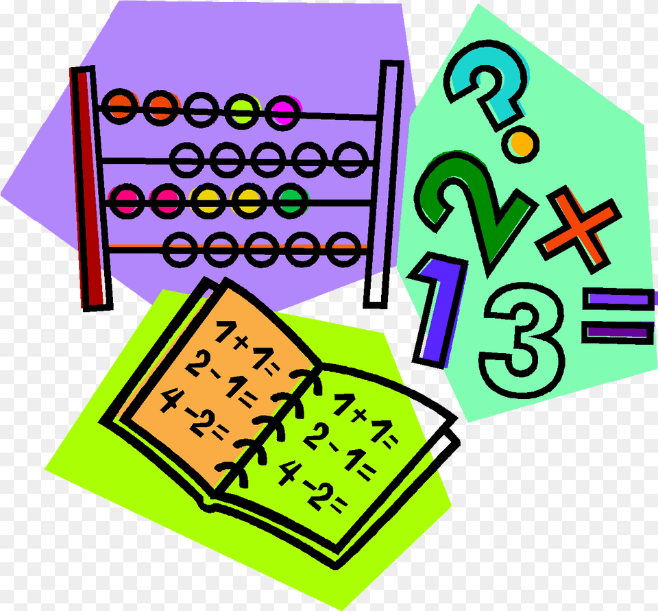 Numeracy Center Time Clip Art Cartoon Mathematics Clipart, Text, Symbol, Number Free Png