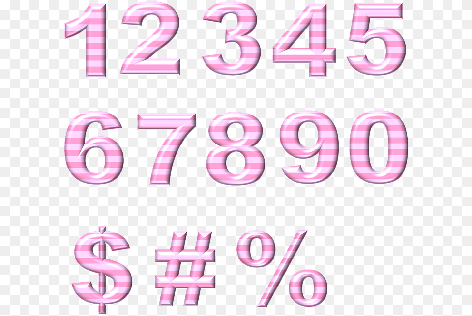 Numero 1 Rosa Bebe, Number, Symbol, Text Png Image