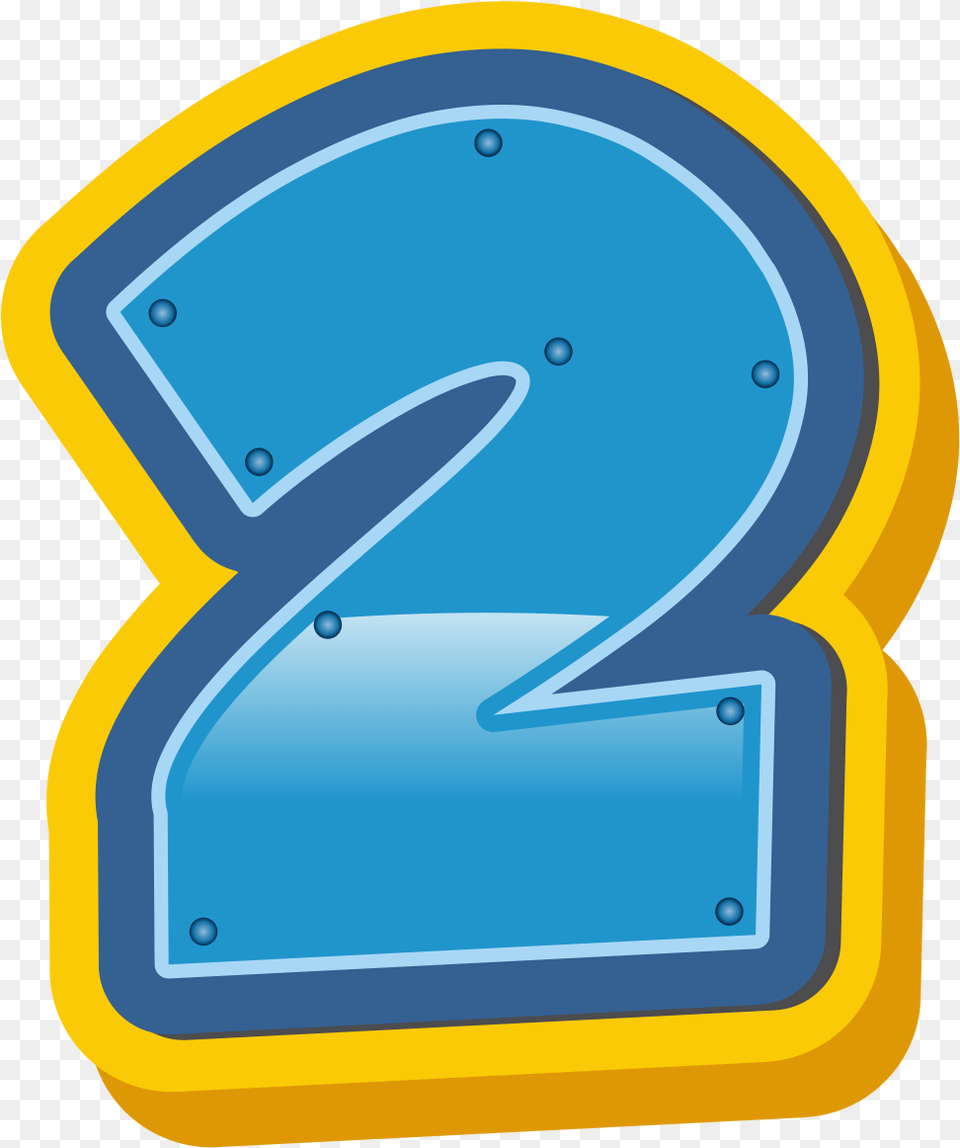Numero 2 Paw Patrol, Number, Symbol, Text, Disk Free Png Download