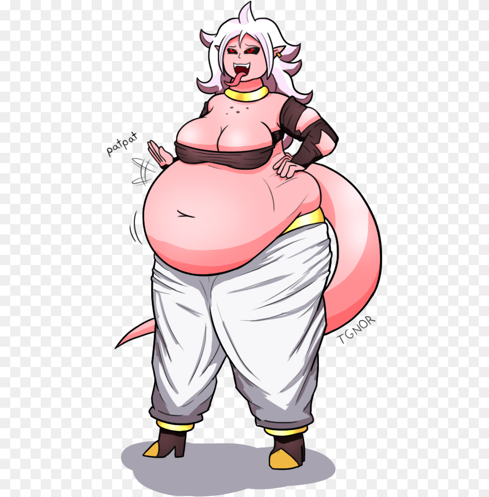 Numero 21 Dragon Ball Image Android 21 Fat, Adult, Person, Man, Male Png