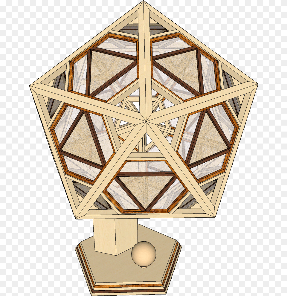 Numinosity Shoji Lamp Drawn In Sketchup Wood, Plywood, Chandelier Free Transparent Png