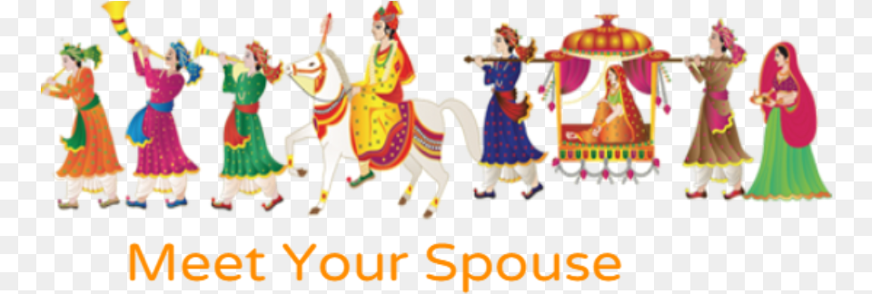 Numinous Match Wedding Indian Barat Cliparts, Dancing, Leisure Activities, Person, Adult Free Png Download
