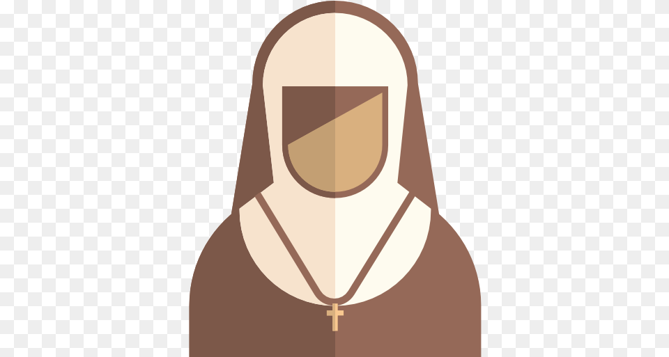 Nun Christian Occupation Job User Christians People Transparent, Clothing, Hood, Accessories, Adult Png