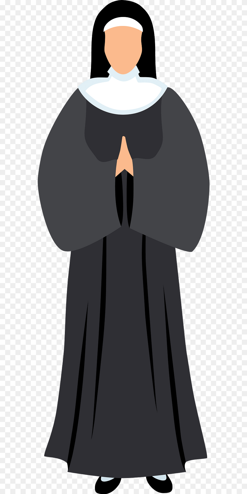 Nun Clipart, Adult, Fashion, Female, Person Free Transparent Png