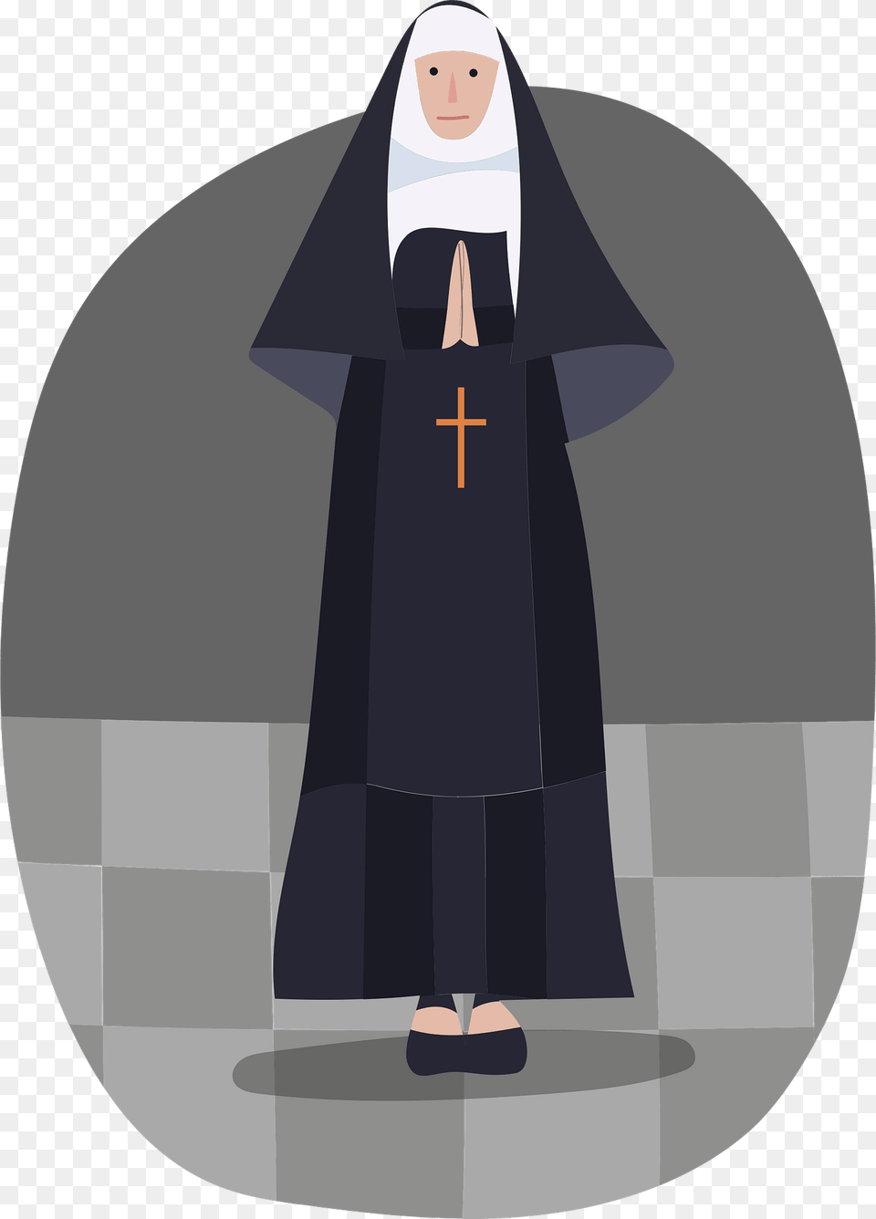 Nun Clipart, Fashion, Adult, Person, Woman Free Png Download