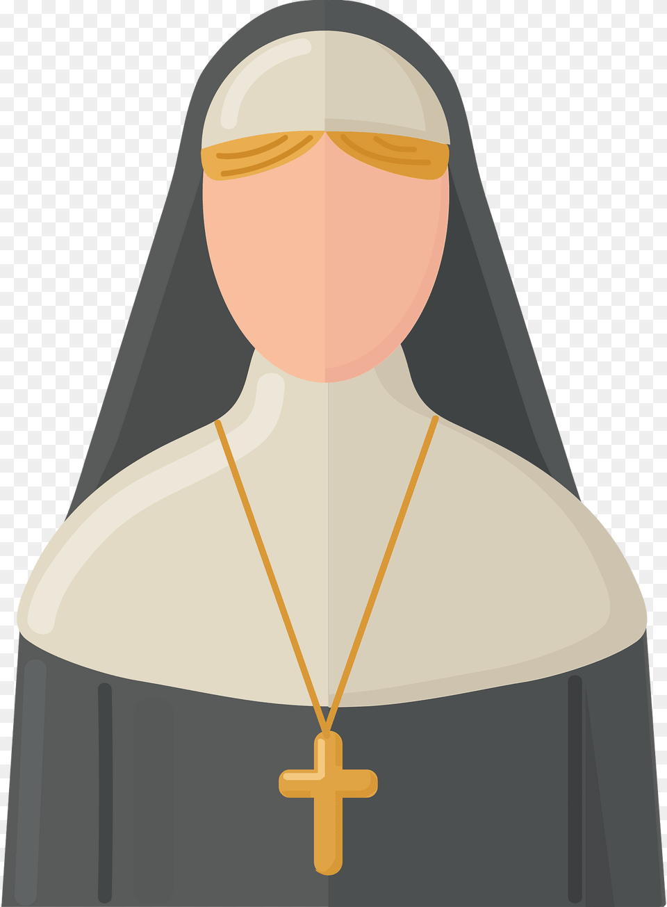 Nun Clipart, Accessories, Symbol, Cross, Pendant Png
