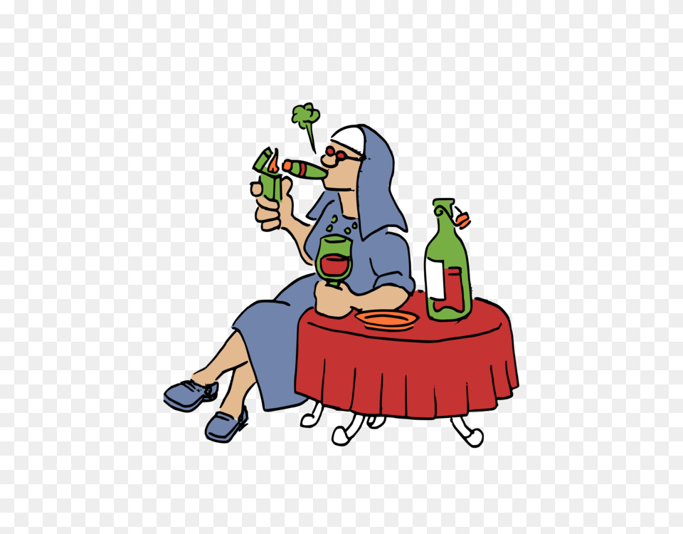 Nun Computer Icons Christianity Catholicism Religion, Person, Alcohol, Beverage, Bottle Png Image