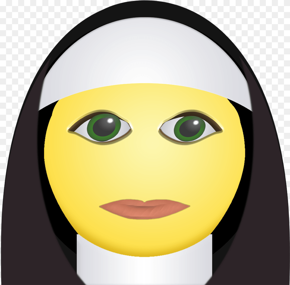 Nun Face Clipart, Head, Person, Tape Png Image