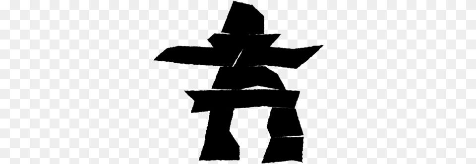 Nunavut Inuksuk Eskimo Inuit Drawing Inukshuk Silhouette, Gray Png Image