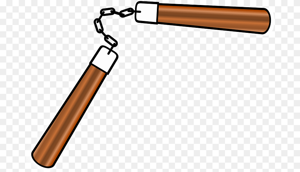 Nunchucks Clipart Nunchaku, Lighter Free Png