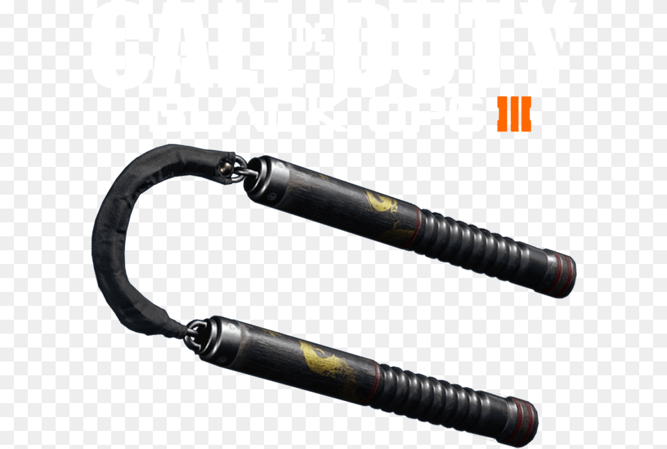 Nunchucks Crowbar Black Ops 3 Nunchaku, Mace Club, Weapon, Electronics, Hardware Png Image