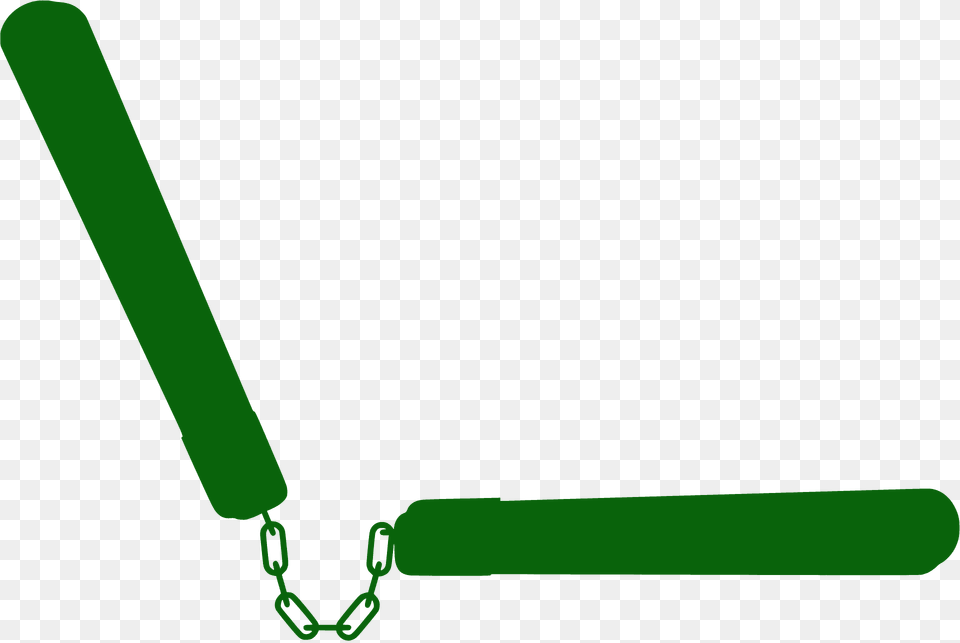 Nunchucks Silhouette, Device Free Transparent Png
