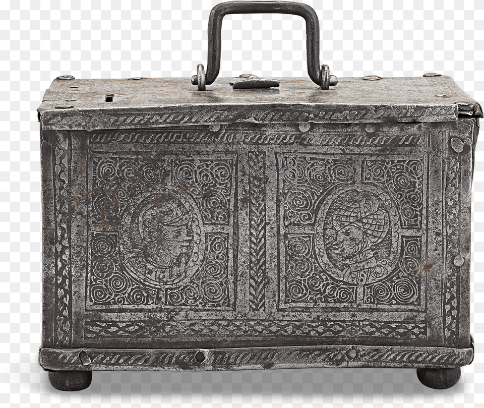 Nuremberg Etched Steel Casket Trunk Free Png Download