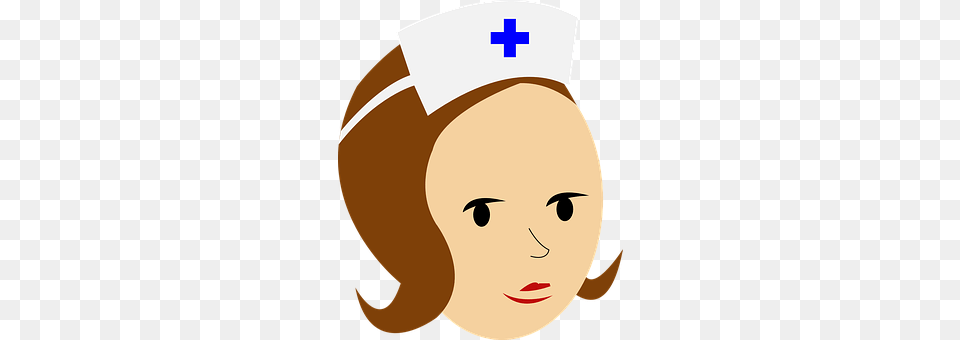 Nurse Face, Head, Person, Clothing Free Png Download