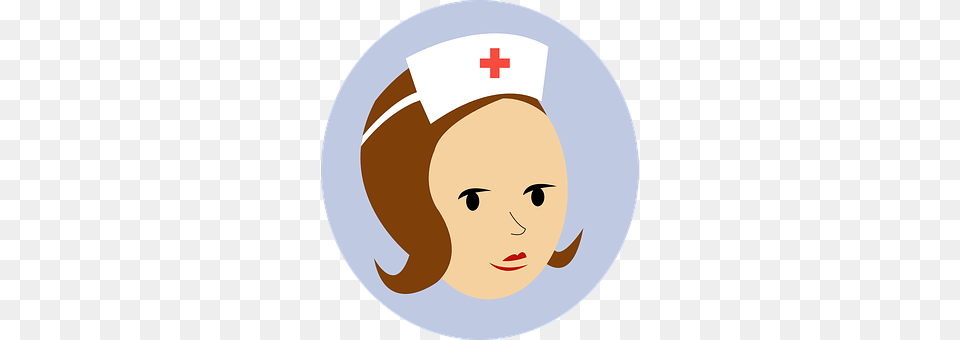 Nurse Logo, Symbol, Face, Head Free Png