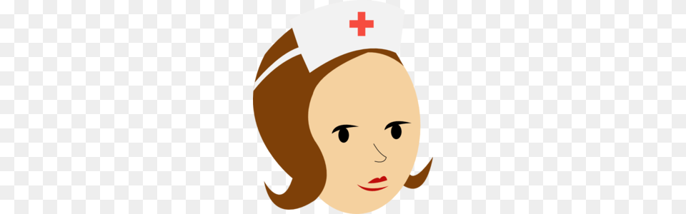 Nurse Clip Art, Logo, Face, Head, Person Png