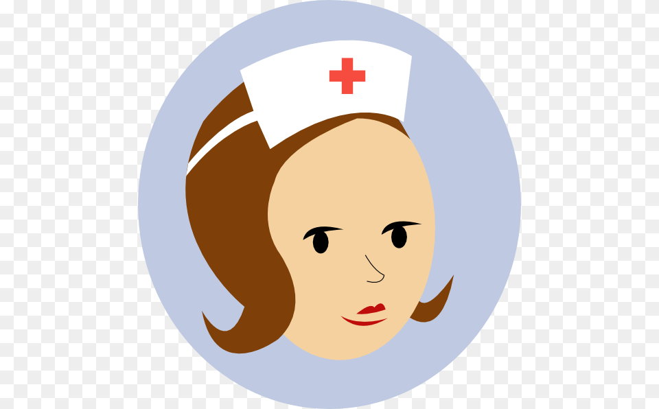 Nurse Clip Art, Logo, Symbol, Face, Head Png Image
