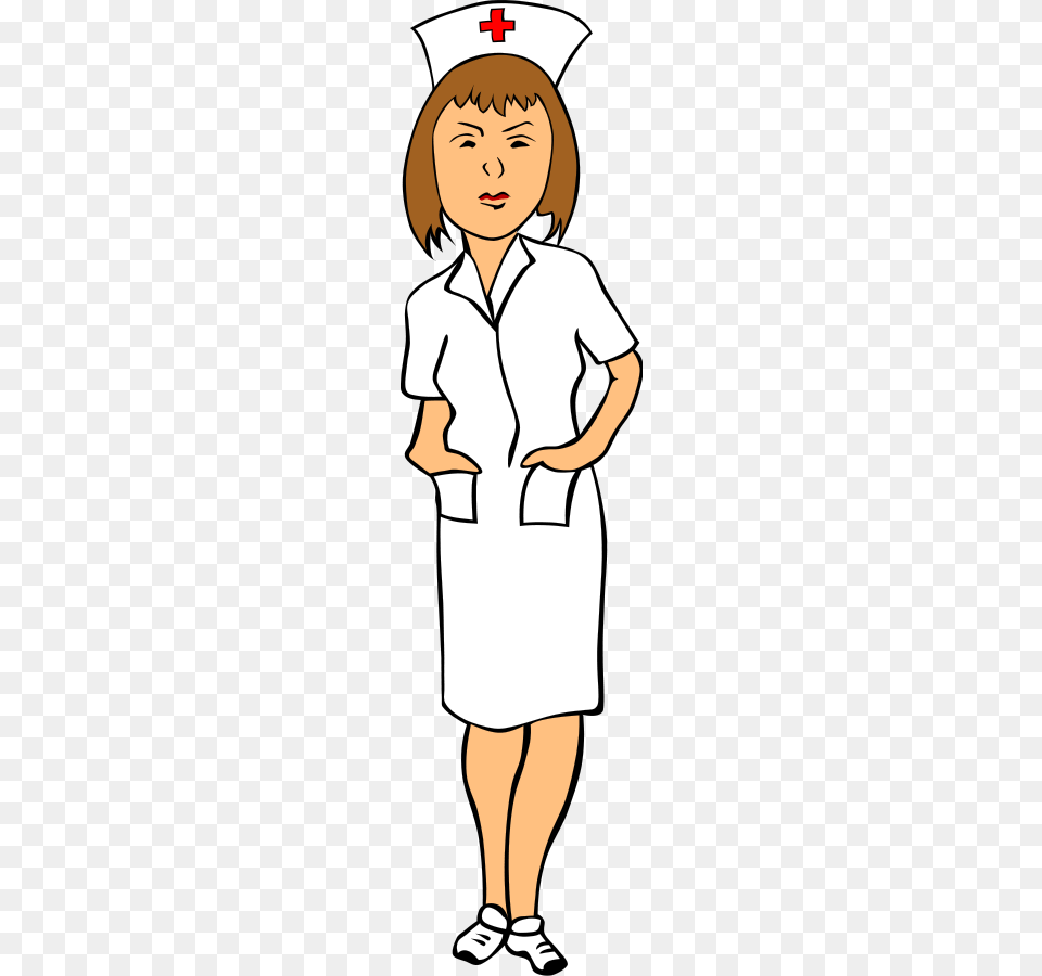 Nurse Clip Art Black And White, Book, Comics, Person, Publication Free Png Download