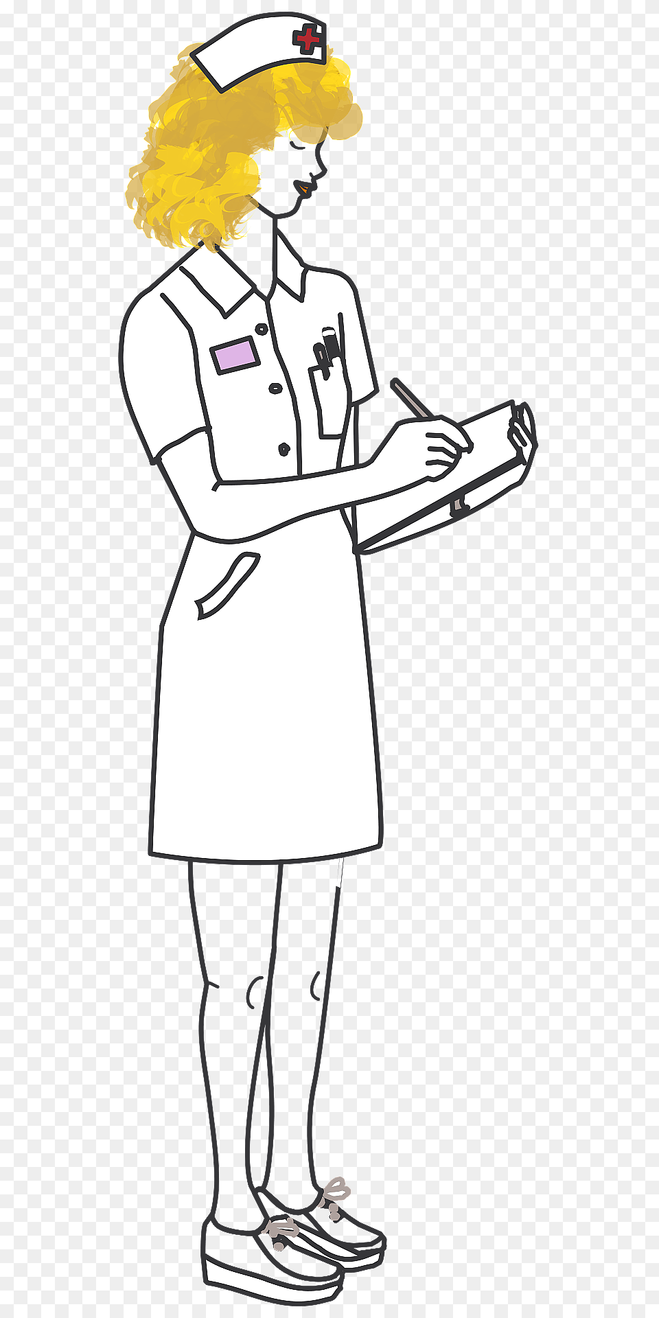 Nurse Clipart, Clothing, Coat, Lab Coat, Person Png