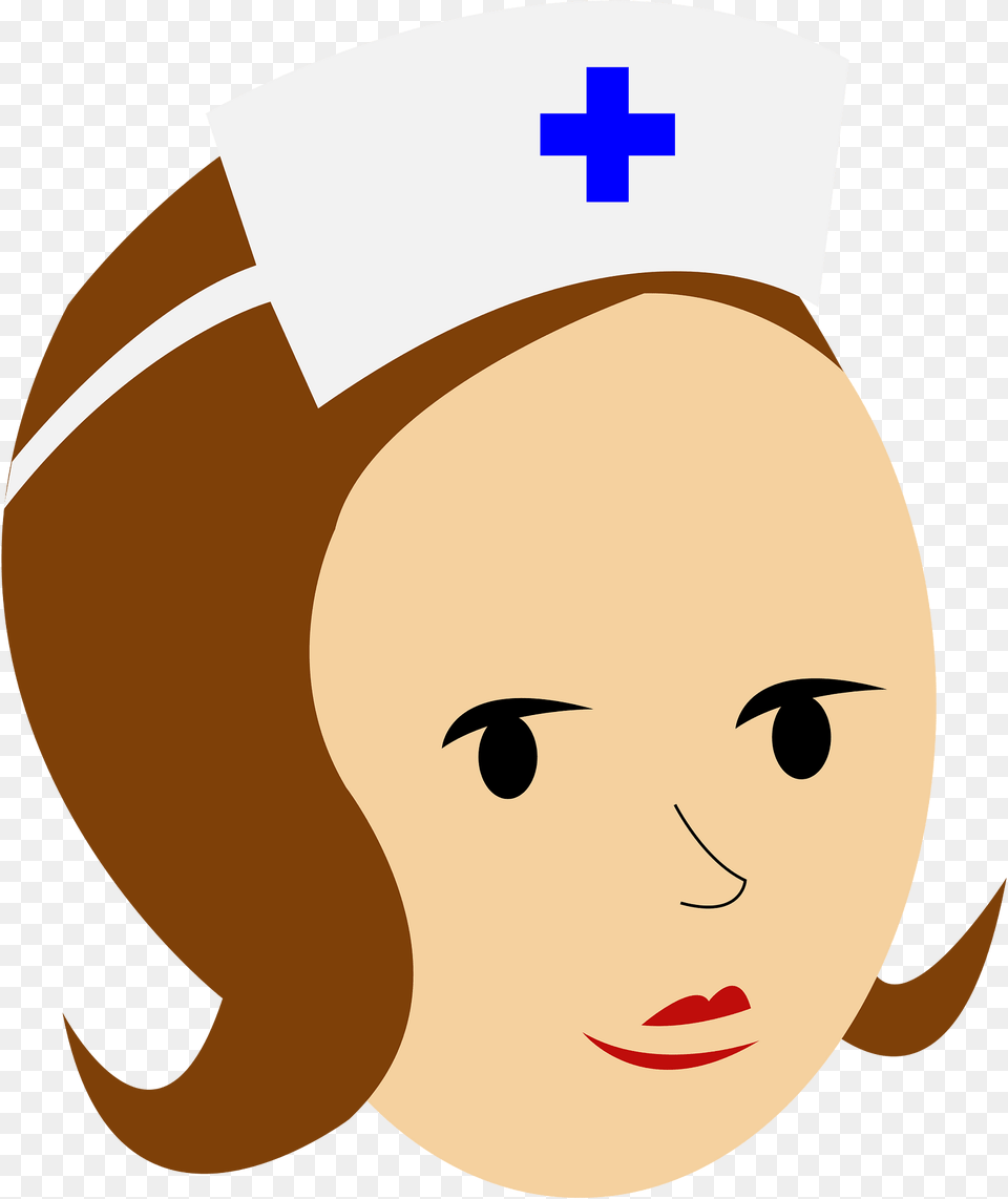 Nurse Clipart, Face, Head, Person, Baby Png